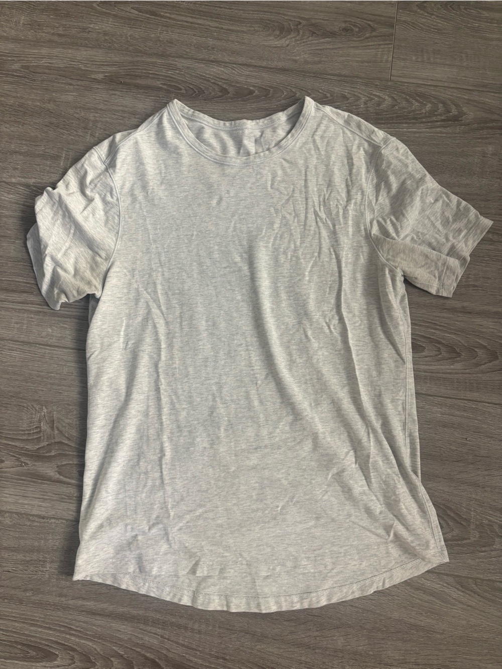 Lululemon Light Gray Men’s Crew Neck T-Shirt